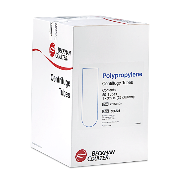 326823-38.5 mL Open-Top Thinwall Polypropylene Tube, 25 x 89mm - 50Pk_1