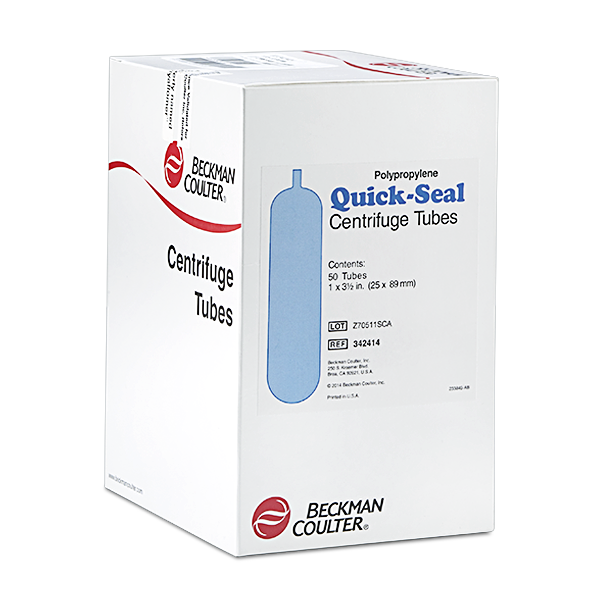 342414-39 mL, Quick-Seal Round-Top Polypropylene Tube, 25 x 89mm - 50Pk_1