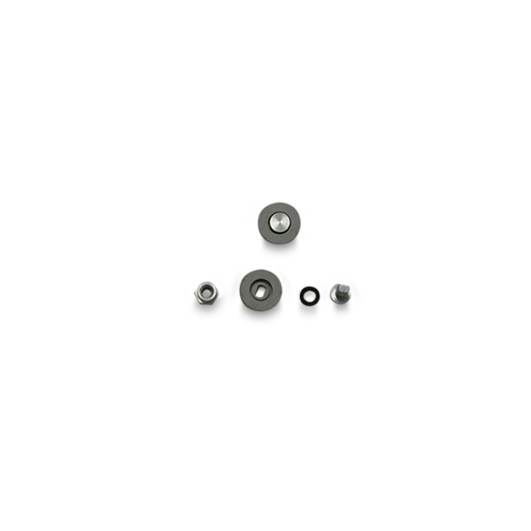 303624-8mm Diameter Aluminum Tube Cap Assembly, Quantity of One_2